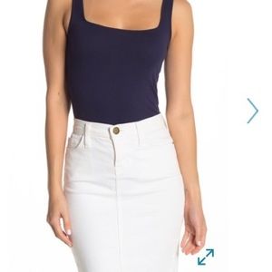 FDJ French Dressing White Jeans Skirt